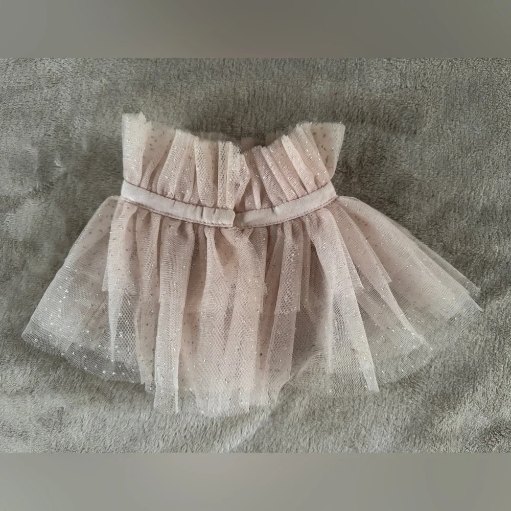 Tutu Du Munde Bebé “Las Vegas” Cape Neck Choker in Rosehip Pink | 18-24 M